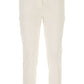 Liu Jo Chic White Cigarette Pants with Side Pockets