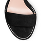 Stuart Weitzman Chic Suede Lug Sole Winona Sandals