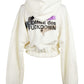 Comme Des Fuckdown Chic Hooded Sweatshirt with Signature Print