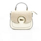 Baldinini Trend White Leather Women Shoulder Bag