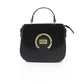 Baldinini Trend Black Leather Women Shoulder Bag