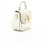 Baldinini Trend White Leather Women Shoulder Bag