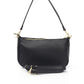 Baldinini Trend Black Leather Women Shoulder Bag