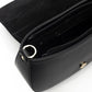 Baldinini Trend Black Leather Women Crossbody Bag