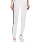 Liu Jo Chic White Trousers with Contrast Side Bands