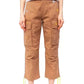 Liu Jo Star-Embellished Cotton Cargo Pants