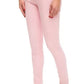 Liu Jo High-Waisted Pink Slim Fit Pants