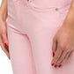 Liu Jo High-Waisted Pink Slim Fit Pants