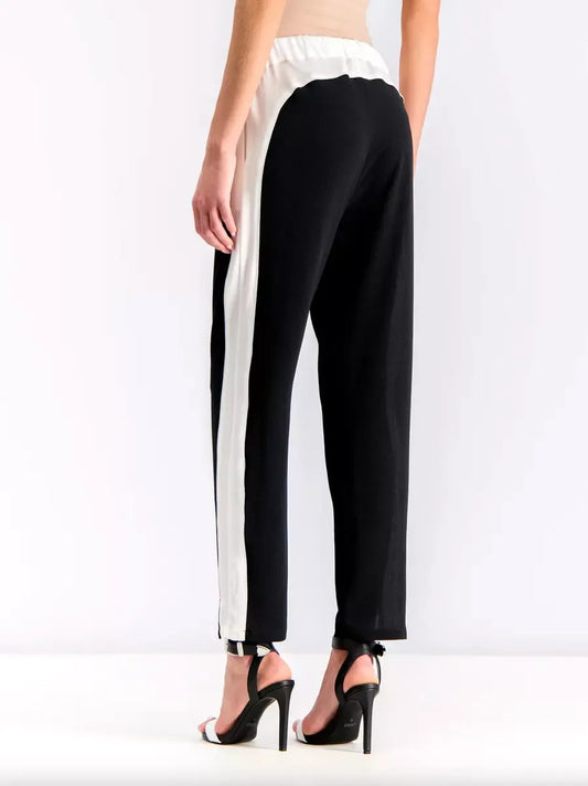 Liu Jo Chic Black and White Stretch Pants