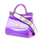 Dolce & Gabbana Elegant Purple Sicily Tote - Iconic Charm