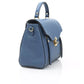 Baldinini Trend Blue Leather Women Handbag