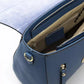 Baldinini Trend Blue Leather Women Handbag