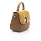 Baldinini Trend Brown Cow Leather Women Shoulder Bag