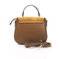 Baldinini Trend Brown Cow Leather Women Shoulder Bag