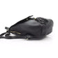 Baldinini Trend Black Cow Leather Women Backpack