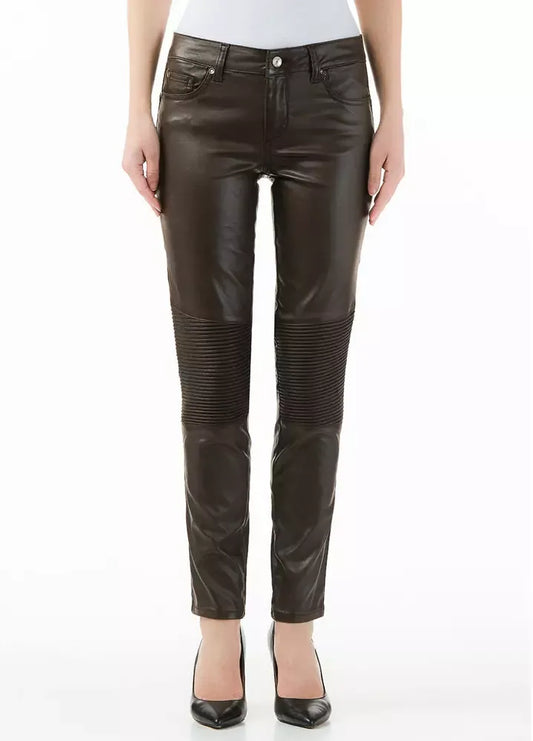 Liu Jo Chic Bottom Up Biker-Inspired Pants