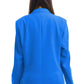 Hinnominate Chic Blue Over Jacket with Shoulder Pads