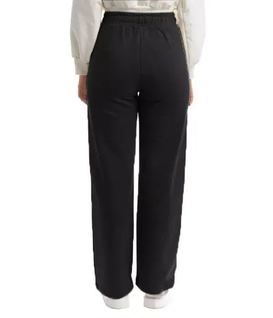 Hinnominate Elegant Cotton Palazzo Pants with Drawstring