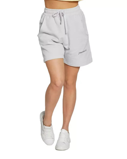 Hinnominate Chic Drawstring Bermuda Shorts in Gray