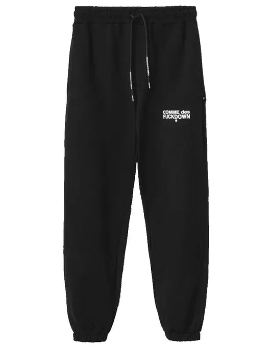 Comme Des Fuckdown Chic Embroidered Logo Sweatpants