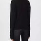 Love Moschino Chic Contrasting Design Black Sweater