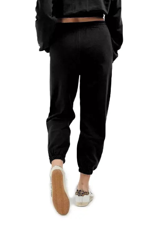 Hinnominate Elegant Cotton Sweatpants with Logo Detail