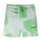 Hinnominate Emerald Envy Cotton Shorts with Chic Print