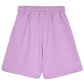 Hinnominate Elegant Purple Bermuda Shorts with Logo Print