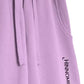 Hinnominate Elegant Purple Bermuda Shorts with Logo Print