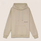 Hinnominate Beige Comfort Fit Italian Hoodie