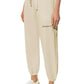 Hinnominate Beige Cotton Drawstring Sweatpants