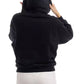 Hinnominate Chic Embossed Logo Cotton Hooded Sweatshirt