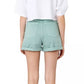 Hinnominate Chic Green Cotton Shorts with Classic Five-Pocket Design