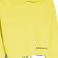 Hinnominate Chic Yellow Cotton Hooded Sweatshirt