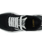 Versace Elegant Monochrome Leather Sneakers