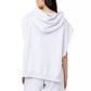 Hinnominate Chic Sleeveless Cotton Hooded Sweatshirt