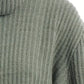 Hinnominate Chic Ribbed Turtleneck Cropped Sweater