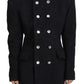 Dolce & Gabbana Elegant Double Breasted Embellished Jacket