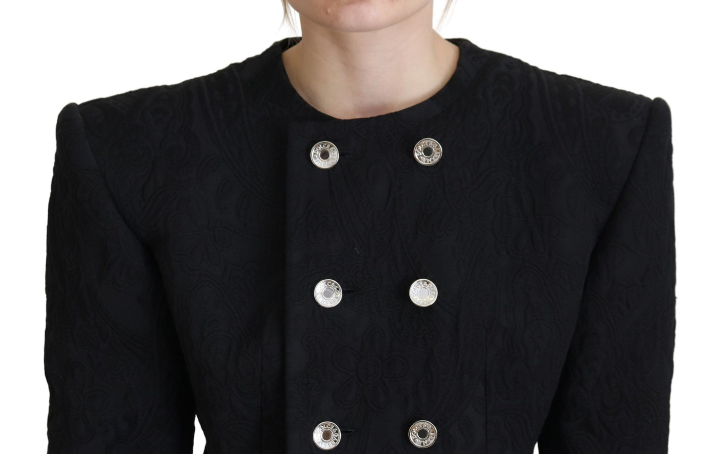 Dolce & Gabbana Elegant Double Breasted Embellished Jacket