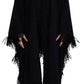 Dolce & Gabbana Elegant Fringe Trim Cardigan Jacket