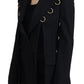 Dolce & Gabbana Elegant Black Wool Blend Jacket with Embellishments