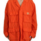 Dolce & Gabbana Elegant Orange Cotton Blend Jacket