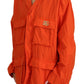 Dolce & Gabbana Elegant Orange Cotton Blend Jacket