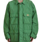 Dolce & Gabbana Elegant Green Buttoned Jacket