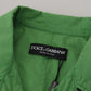 Dolce & Gabbana Elegant Green Buttoned Jacket