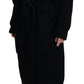 Dolce & Gabbana Elegant Black Long Cardigan Sweater