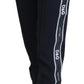 Dolce & Gabbana Elegant Black Knit Joggers - Regular Fit