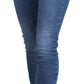 Dolce & Gabbana Chic Blue Denim Pants – Elegance Meets Comfort