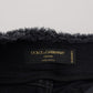 Dolce & Gabbana Sleek Black Denim Pants - Italian Couture