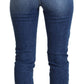 Dolce & Gabbana Elegant Blue Denim Pants - Tailored Fit